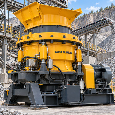 Tunggal silinder hidrolik Cone Crusher