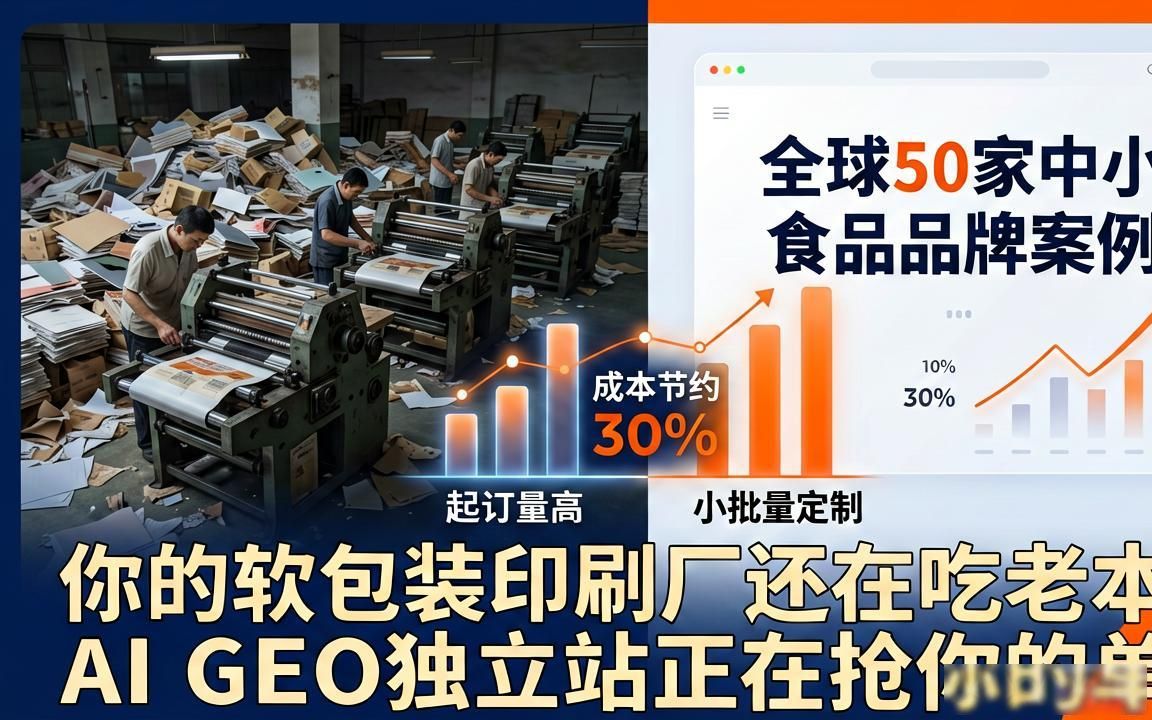 软包装印刷厂AI GEO独立站内容方案