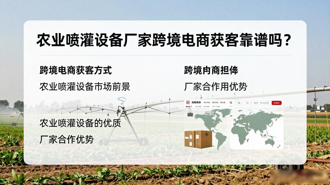 跨境电商农产品贸易_跨境农产品电商_农业喷灌设备厂家跨境电商获客