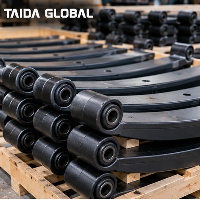重卡前悬架主簧片｜前桥钢板弹簧主片｜按OE号与安装参数核验｜TAIDA GLOBAL重卡配件采购