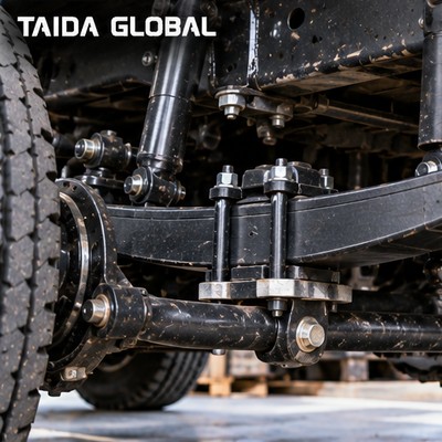 重卡前悬架主簧片｜前桥钢板弹簧主片｜按OE号与安装参数核验｜TAIDA GLOBAL重卡配件采购