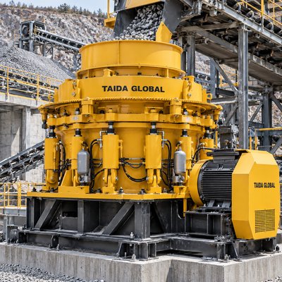 Multi silinder hidrolik Cone Crusher