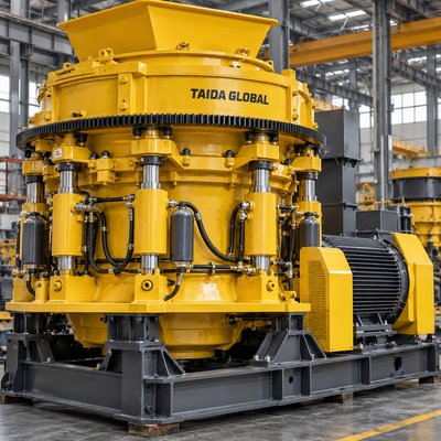 Multi silinder hidrolik Cone Crusher