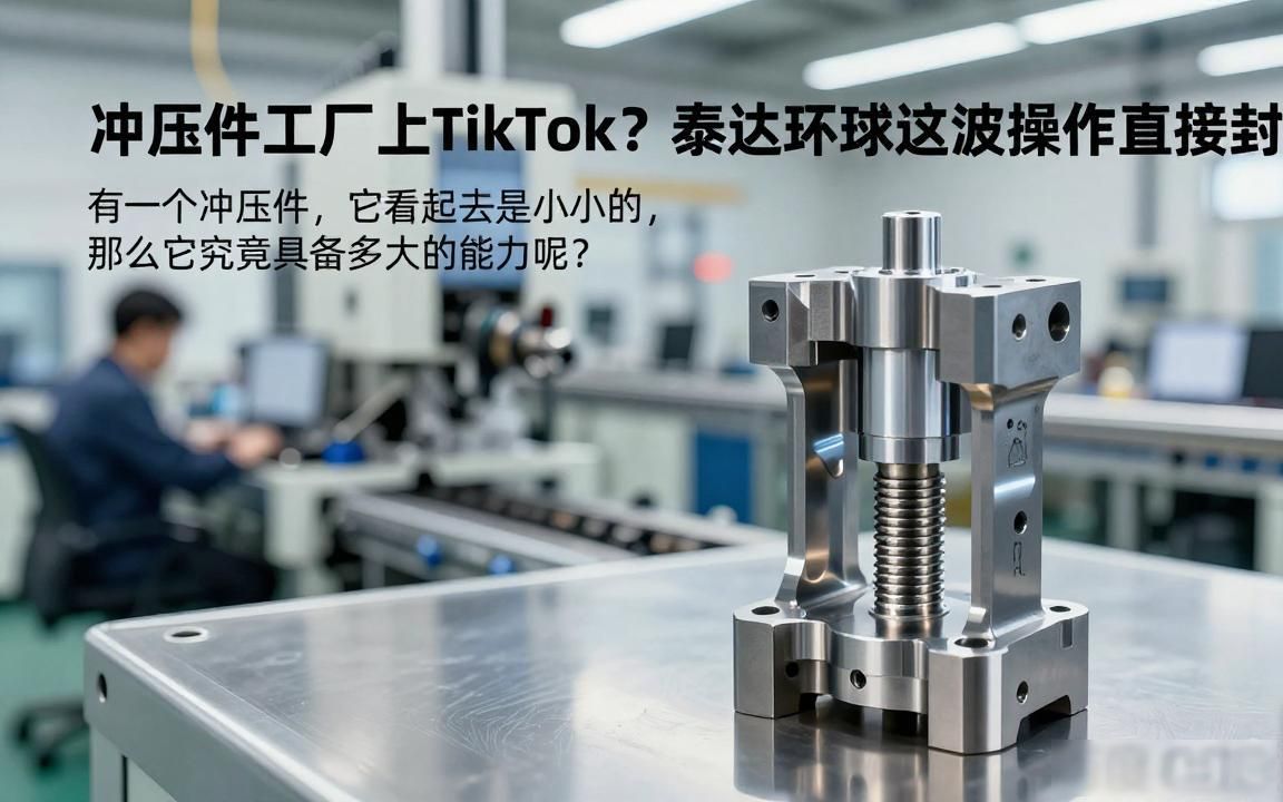 冲压件工厂TikTok工厂展示视频选题