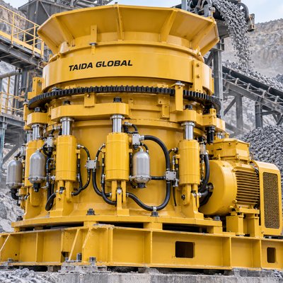 Multi silinder hidrolik Cone Crusher