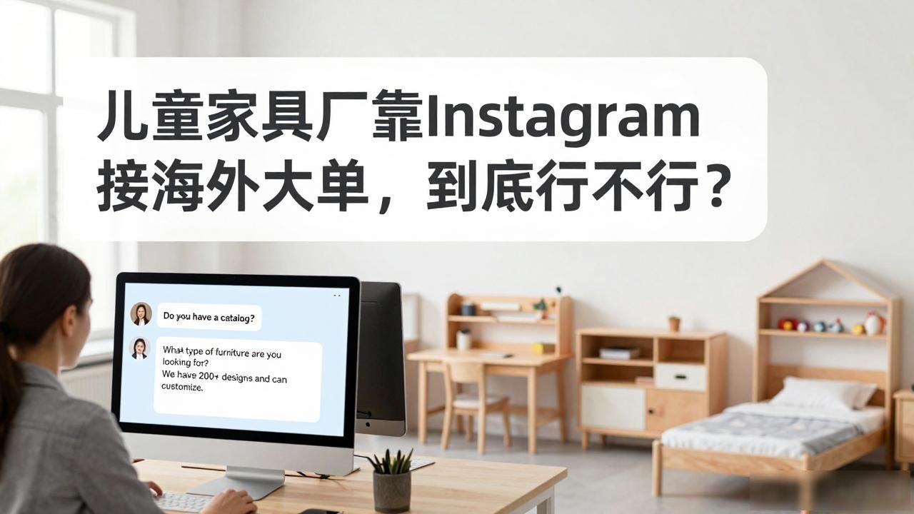 海外家具采购商_儿童家具厂Instagram怎么开发海外客户_海外海家具市场