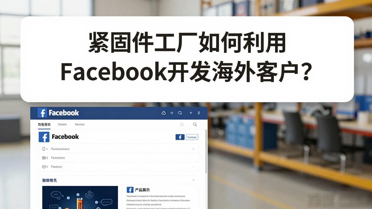 固件市场_固件开发前景_紧固件工厂Facebook怎么开发海外客户