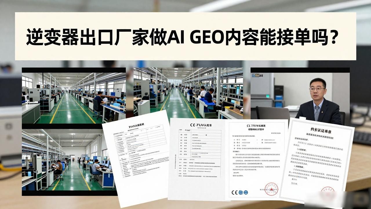 逆变器出口需要什么材料_逆变器出口受限_逆变器出口厂家AI GEO内容怎么做