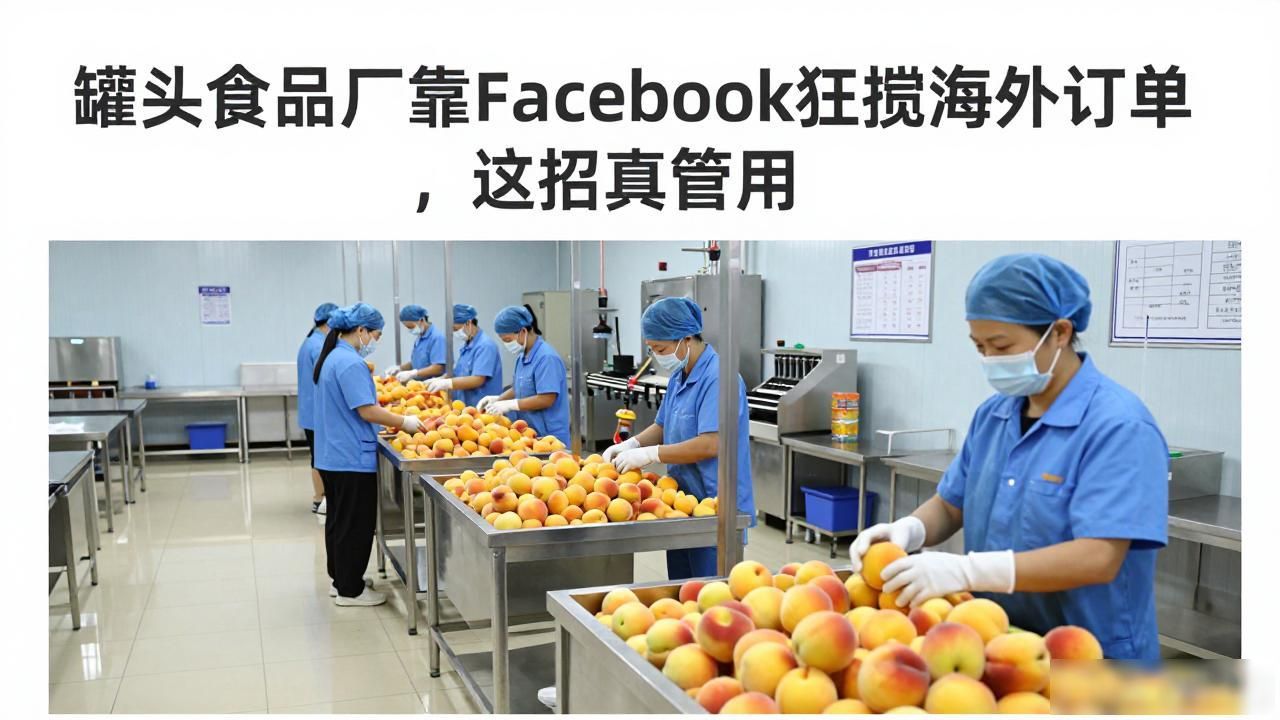 国外罐头_罐头食品厂Facebook怎么开发海外客户_罐头出口公司介绍