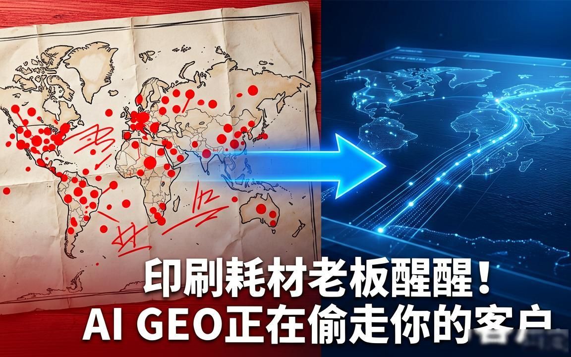 印刷耗材工厂怎么做AI GEO获客