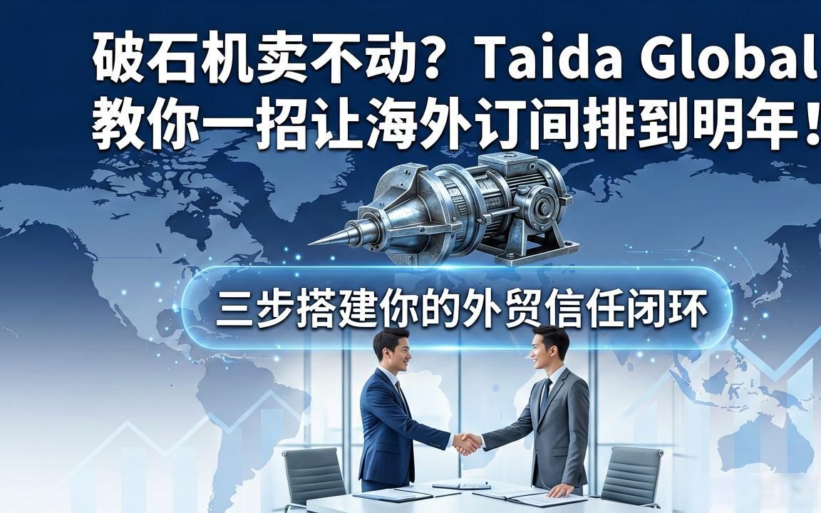 破碎筛分设备产品外贸推广