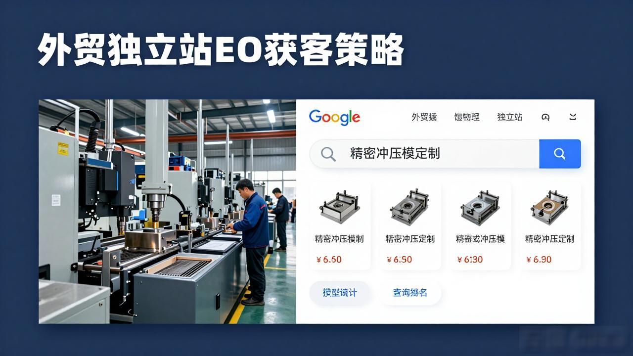 五金模具工厂外贸独立站获客_五金模具外贸好做吗_五金模具厂介绍