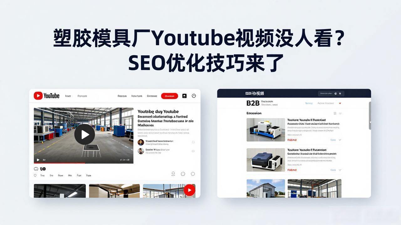 塑胶模具厂是做些什么的_塑胶模具厂YouTube产品演示视频SEO_塑胶模具生产视频