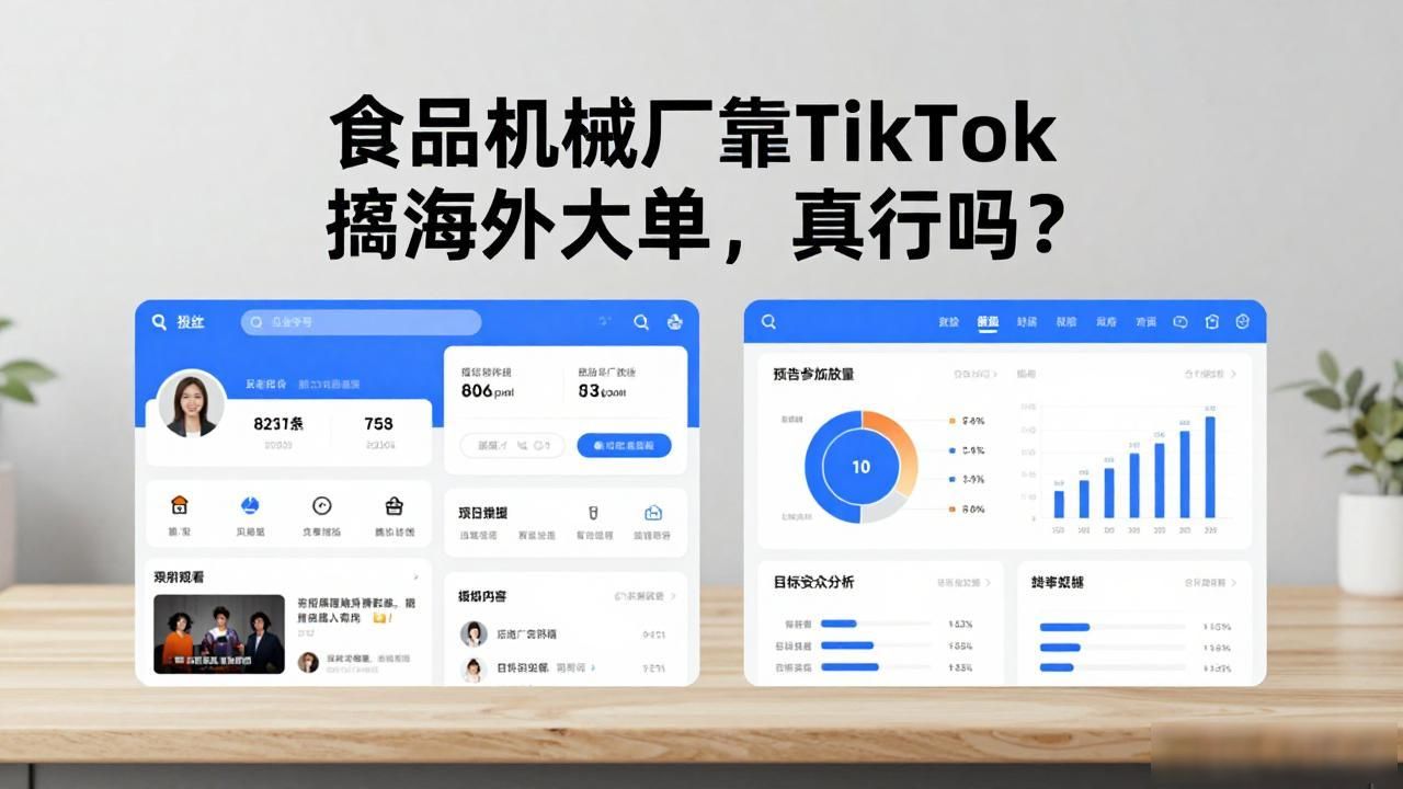 国外食品加工设备_食品机械厂TikTok怎么开发海外客户_国外食品机械的发展情况