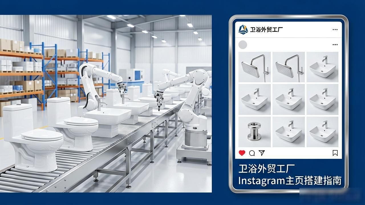 卫浴行业外贸工厂Instagram主页怎么搭建_卫浴外贸用什么平台_卫浴家居行业外贸好做吗