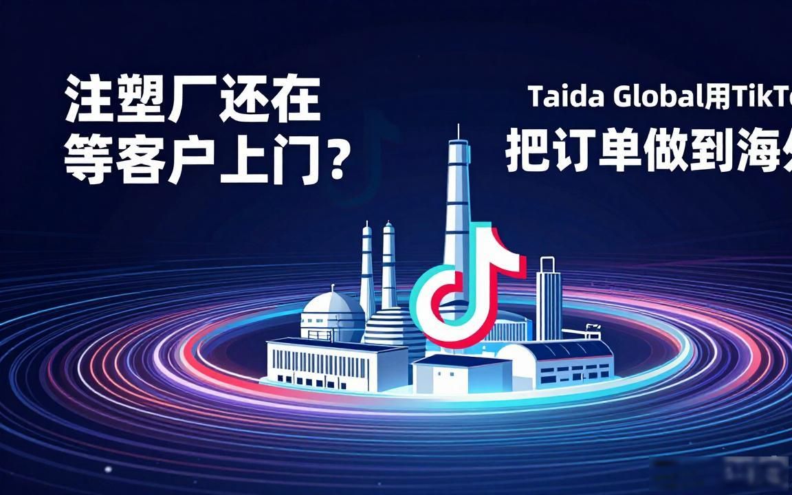 注塑工厂TikTok怎么开发海外客户