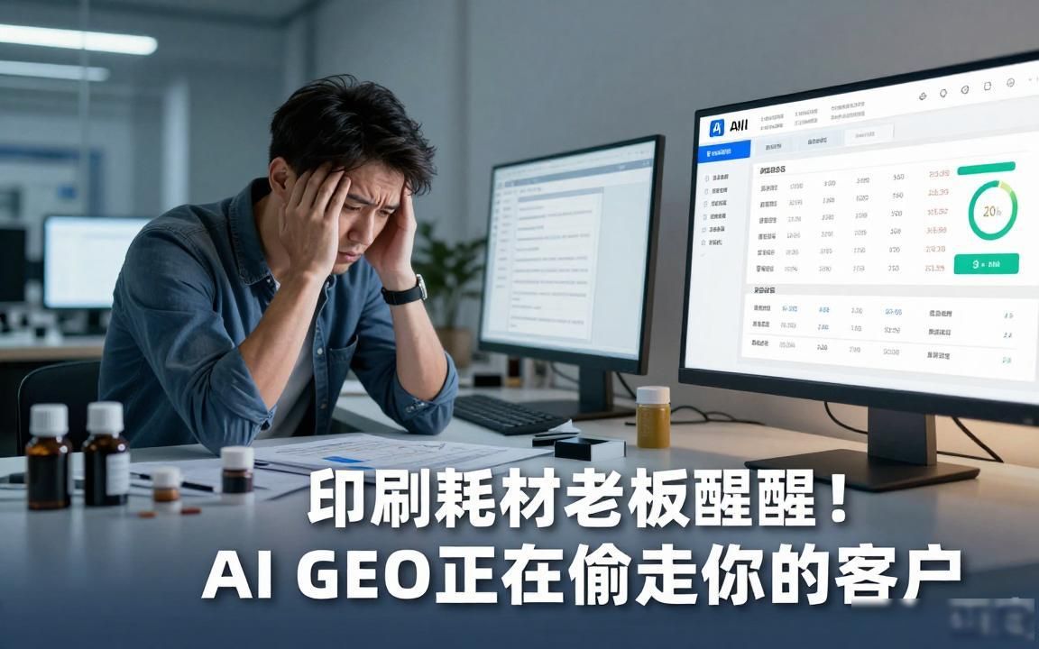 印刷耗材工厂怎么做AI GEO获客