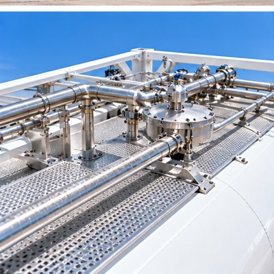 20-ft LNG Vacuum-Insulated ISO Tank Container