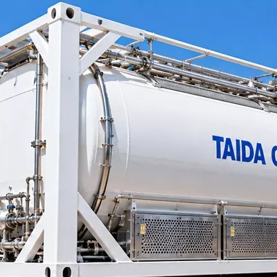 20-ft LNG Vacuum-Insulated ISO Tank Container