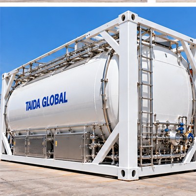 20-ft LNG Vacuum-Insulated ISO Tank Container