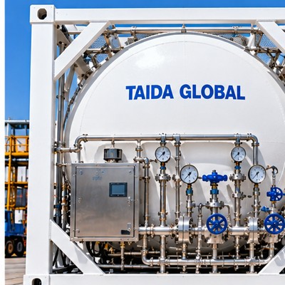 20-ft LNG Vacuum-Insulated ISO Tank Container