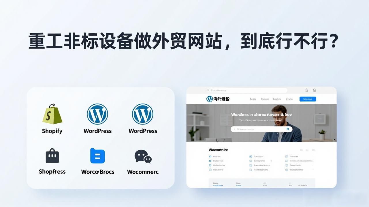 非标式外壳供应商_重工非标设备外贸独立站建设_非标设备装配