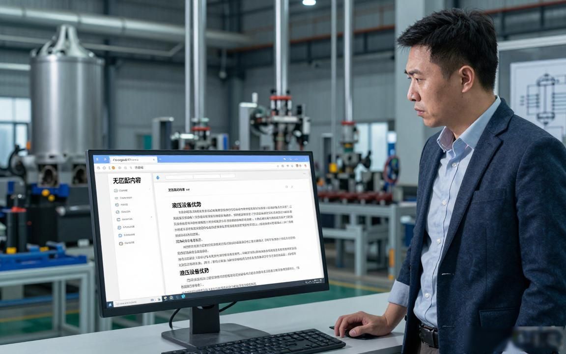 液压成套设备工厂如何进入Google AI Overview答案