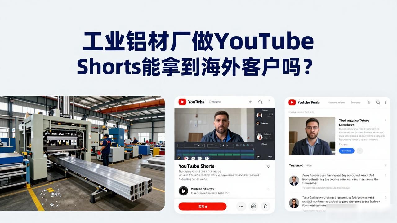 国外铝产业发展现状_工业铝材厂YouTube Shorts海外获客_铝制品出口美国