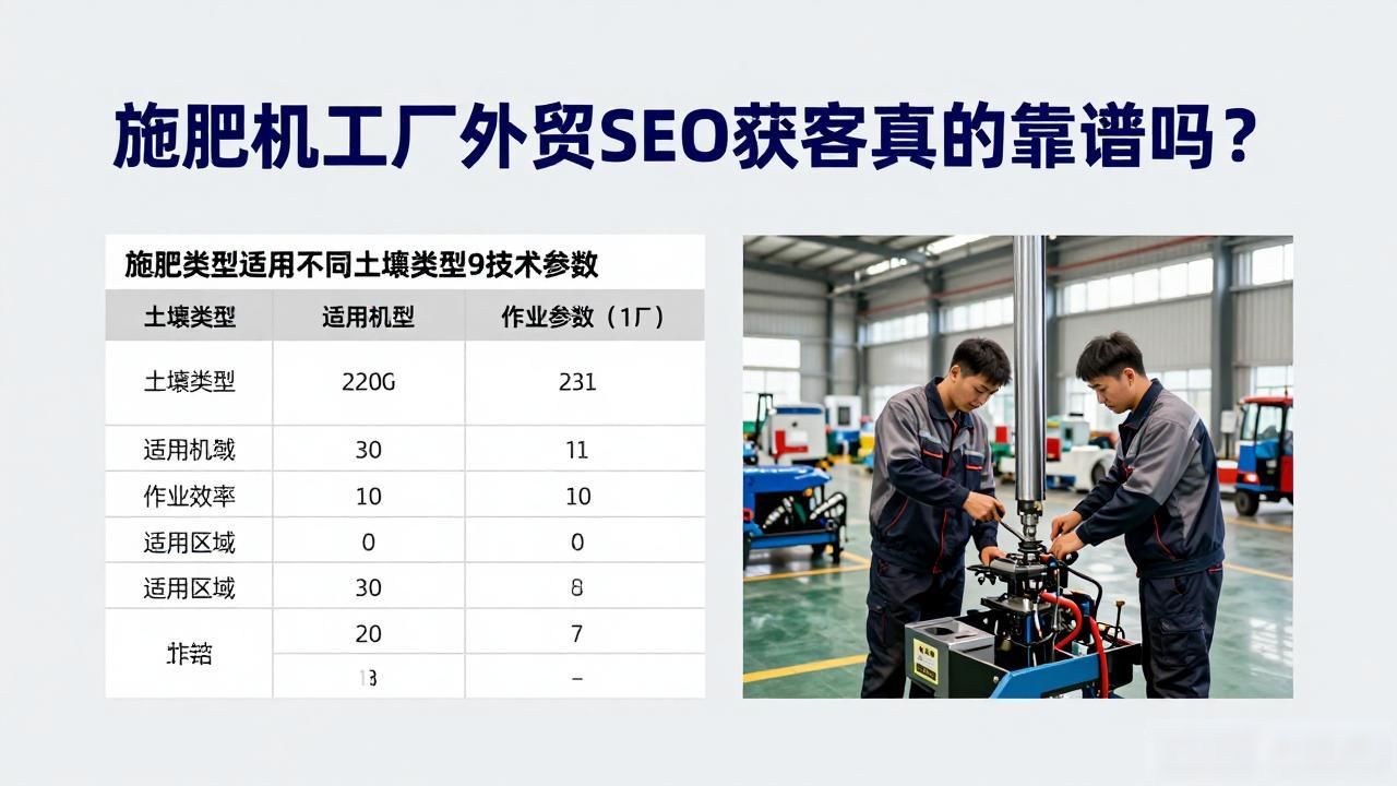 施肥机工厂外贸SEO获客_进口施肥机_肥料外贸好做吗