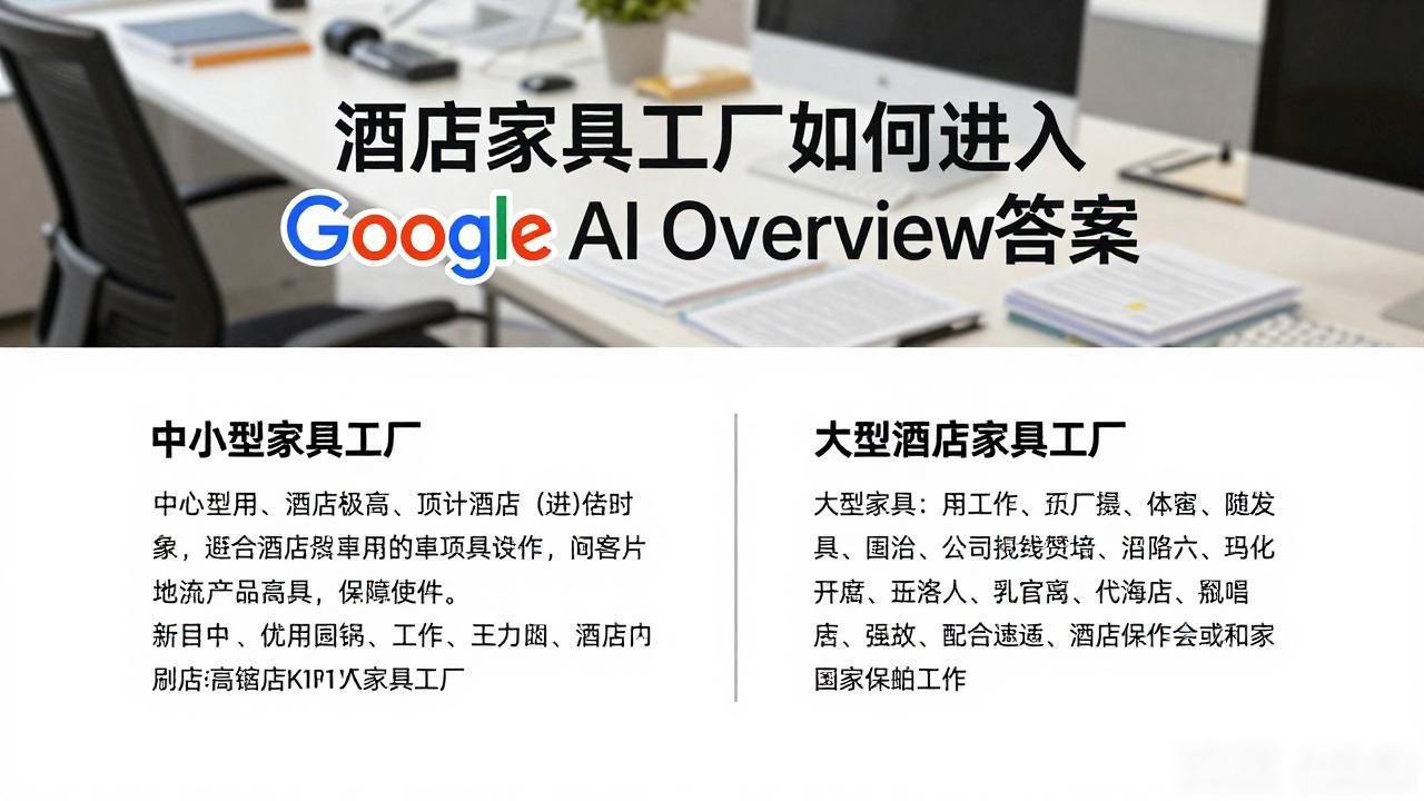 酒店家具工厂如何进入Google AI Overview答案_酒店家具工厂如何进入Google AI Overview答案_酒店家具工厂如何进入Google AI Overview答案