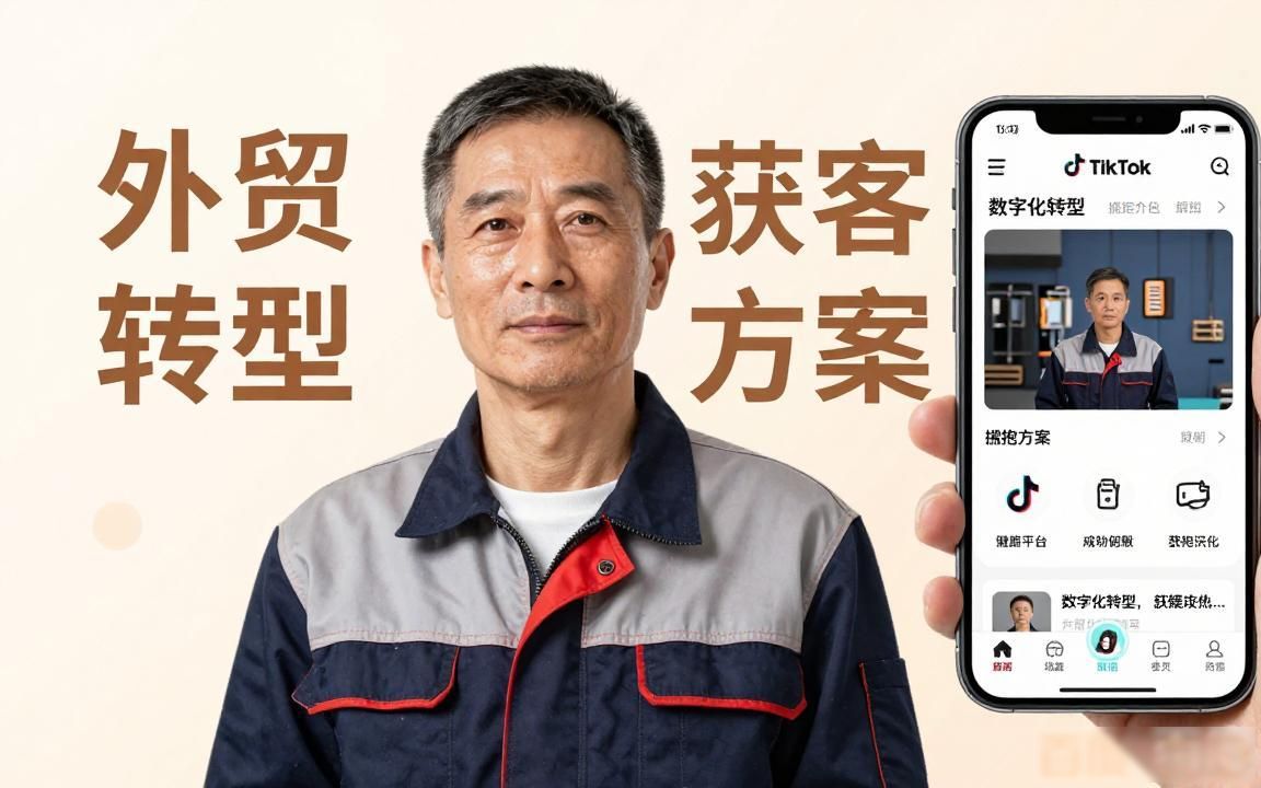 重工行业工厂做TikTok外贸获客方案