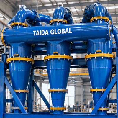 Three Product Dense Medium Cyclone