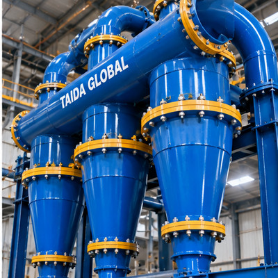 Three Product Dense Medium Cyclone