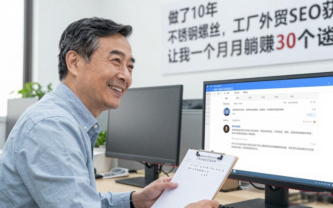 不锈钢螺丝工厂外贸SEO获客