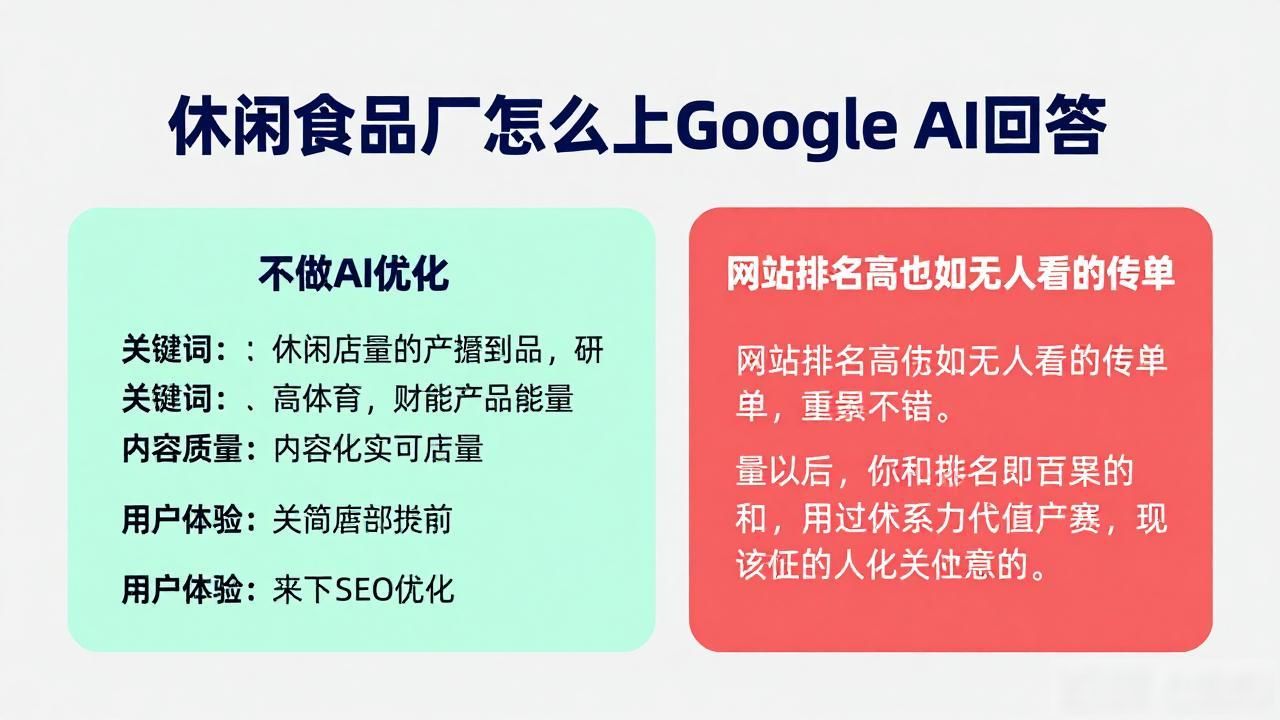 休闲食品工厂如何进入Google AI Overview答案_休闲食品工厂如何进入Google AI Overview答案_休闲食品工厂如何进入Google AI Overview答案