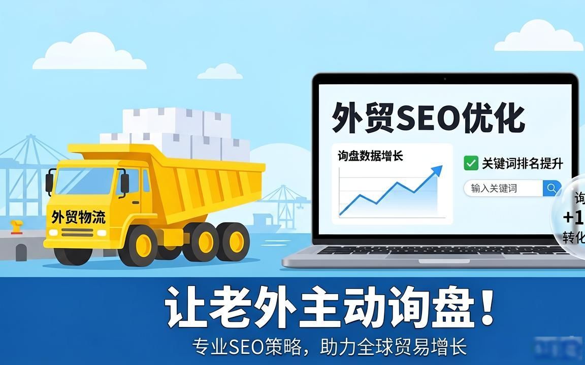矿用运输设备外贸SEO优化