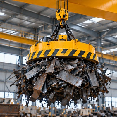 50 t × 24 m Electromagnetic Overhead Crane