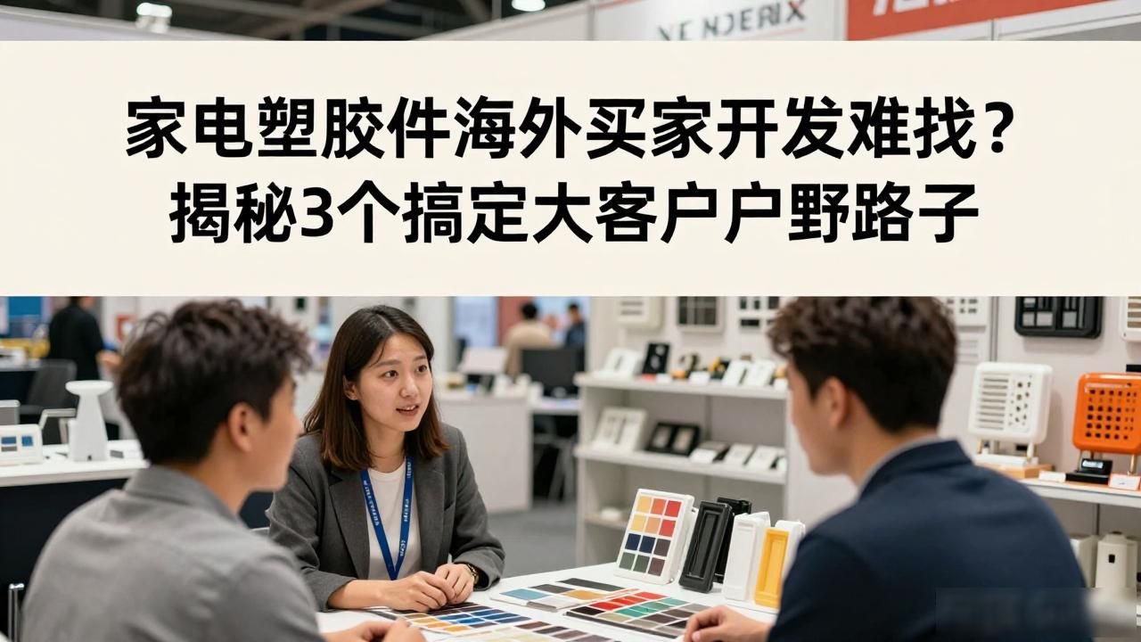 家电国外出口贸易火爆_国内家电出口海外_家电塑胶件海外买家开发