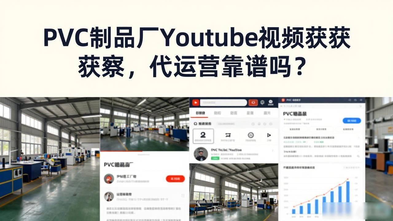 海外短视频运营_海外短视频企业_PVC制品厂YouTube海外视频获客代运营