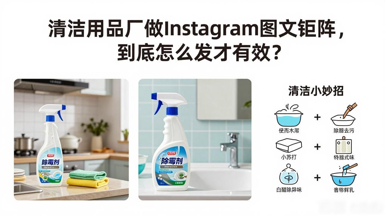 清洁用品厂Instagram图文内容矩阵_清洁用品厂Instagram图文内容矩阵_清洁用品厂Instagram图文内容矩阵