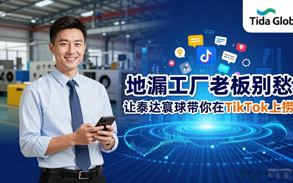 地漏工厂TikTok海外短视频获客代运营