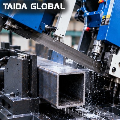 数控可转角带锯床｜型钢建筑支架｜按工艺参数选型｜TAIDA GLOBAL数控机床采购