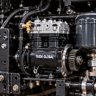 Air Brake Compressor for Heavy-Duty Trucks