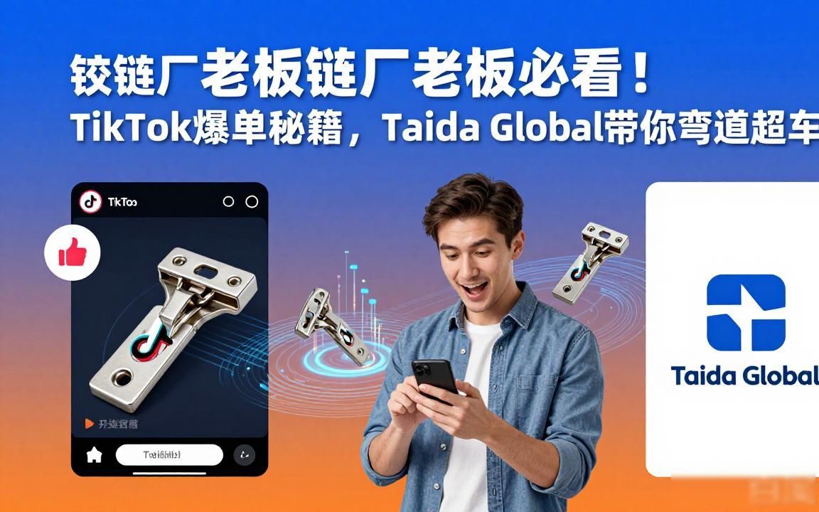 铰链工厂TikTok怎么开发海外客户