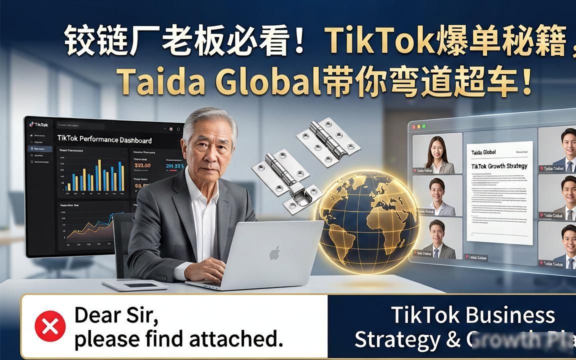 铰链工厂TikTok怎么开发海外客户