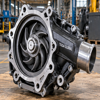 Coolant Water Pump Assembly for Heavy-Duty Trucks