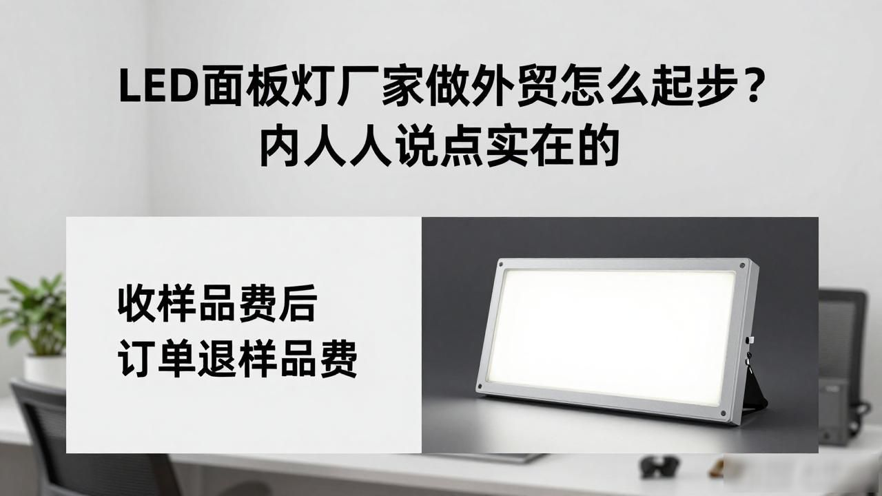 led灯外贸行业前景_LED面板灯厂家怎么做外贸_led灯具外贸业务员好不好做