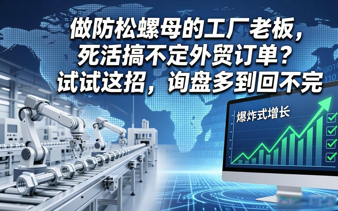 防松螺母工厂外贸SEO获客