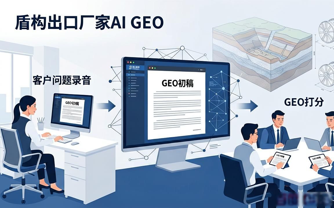 盾构设备出口厂家AI GEO内容怎么做