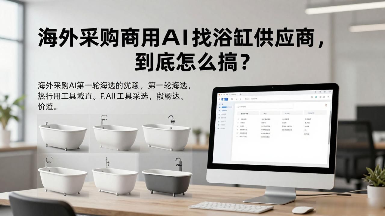 大型浴缸厂家_邯郸三温暖商用热水器供应_海外采购商用AI找浴缸供应商怎么布局